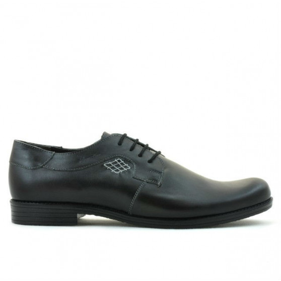 Herren Freizeitschuhe / elegante Schuhe (große Größen) 730m schwarz