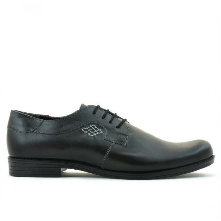 Herren Freizeitschuhe / elegante Schuhe (große Größen) 730m schwarz