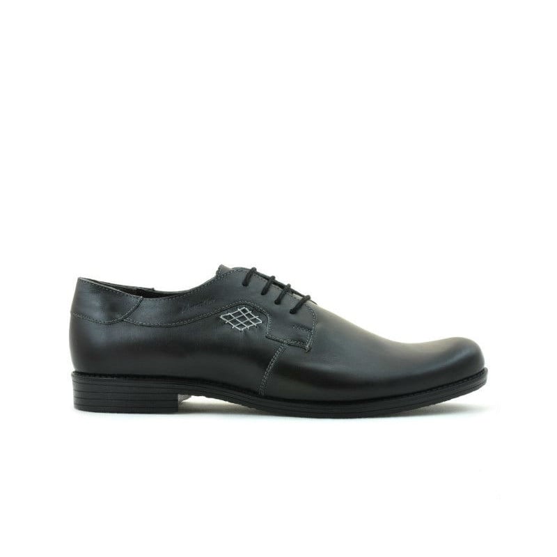 Herren Freizeitschuhe / elegante Schuhe (große Größen) 730m schwarz