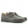Lässige / elegante Herrenschuhe 854sc Braun Klettverschluss