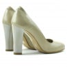 Elegante Damenschuhe 1214 Lack Beige