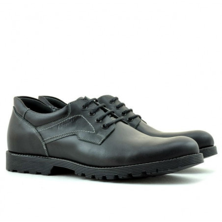 Herren Freizeit- / elegante Schuhe 805 schwarz