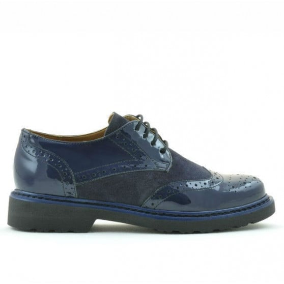 Damen Freizeitschuhe 663 Lack Indigo kombiniert Damen Freizeitschuhe 663 Lack Indigo kombiniert