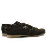 Herren Freizeitschuhe / elegante Schuhe (große Größen) 730m Café Velours
