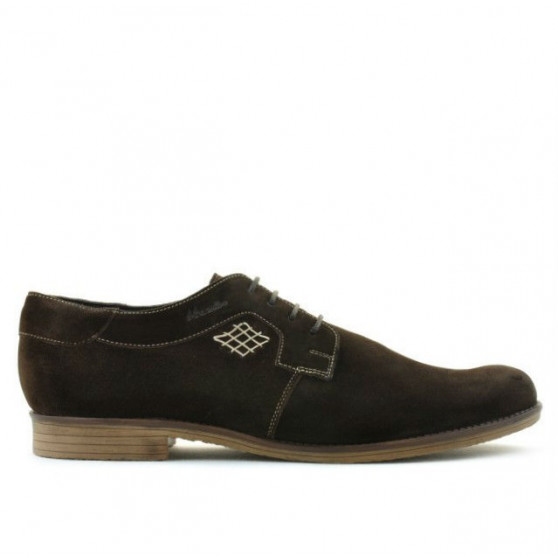Herren Freizeitschuhe / elegante Schuhe (große Größen) 730m Café Velours Herren Freizeitschuhe / elegante Schuhe (große Größen) 730m Café Velours