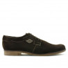 Herren Freizeitschuhe / elegante Schuhe (große Größen) 730m Café Velours