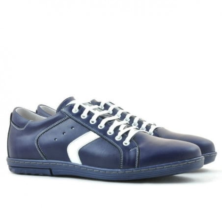 Herren Sportschuhe 809 indigo+weiß