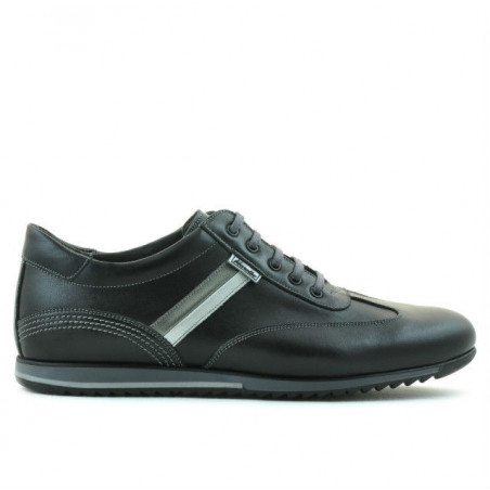 Herren Sportschuhe 807 schwarz+grau