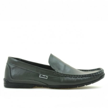 Herren Mokassins 813 grau