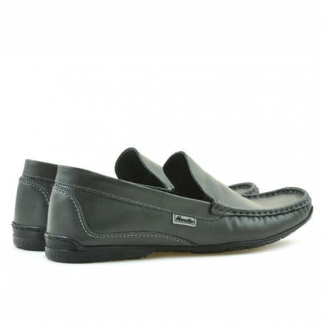 Herren Mokassins 813 grau