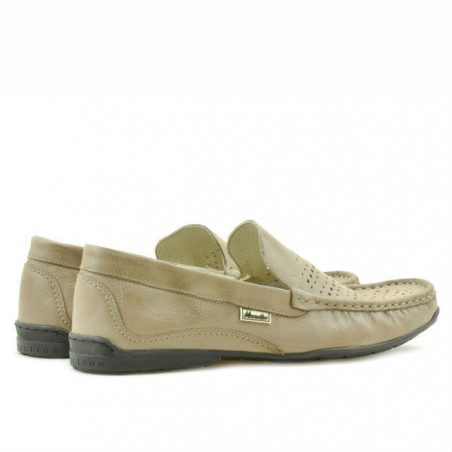 Herren Mokassins 813 perforierter Sand