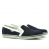 Herren Freizeitschuhe 870 indigo Veloursleder