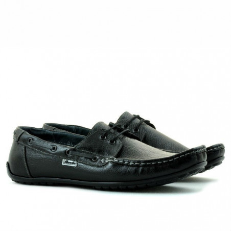 Schwarze Herren Mokassins 778