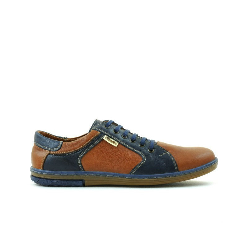 Herren-Sportschuhe 869 braun+indigo