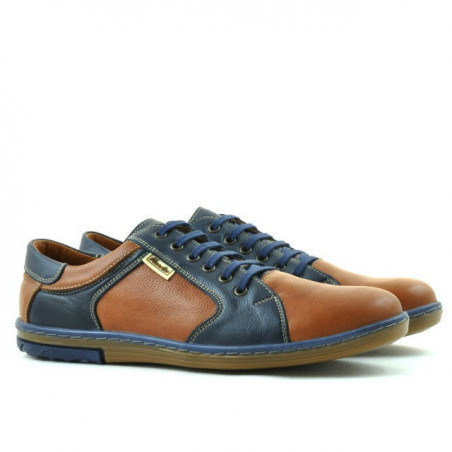 Herren-Sportschuhe 869 braun+indigo