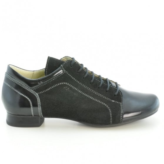 Damen Casual Schuhe 645 kombiniert schwarzer Lack Damen Casual Schuhe 645 kombiniert schwarzer Lack