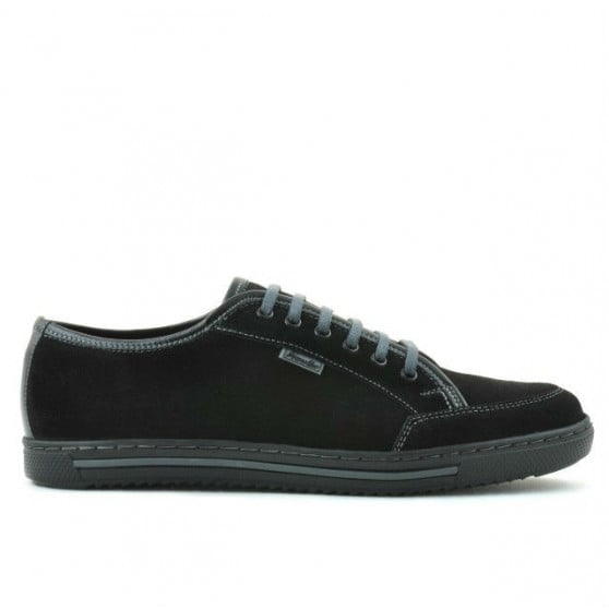 Herren Freizeitschuhe / Sportschuhe 775 schwarz Velours Herren Freizeitschuhe / Sportschuhe 775 schwarz Velours