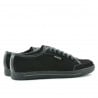 Herren Freizeitschuhe / Sportschuhe 775 schwarz Velours