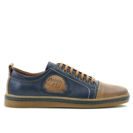 Casual/Sport Herrenschuhe 766 Indigo+Braun