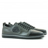Herrenschuhe casual/sport 766 schwarz+grau