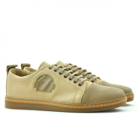 Herren Freizeitschuhe / Sportschuhe 766 Sand kombiniert