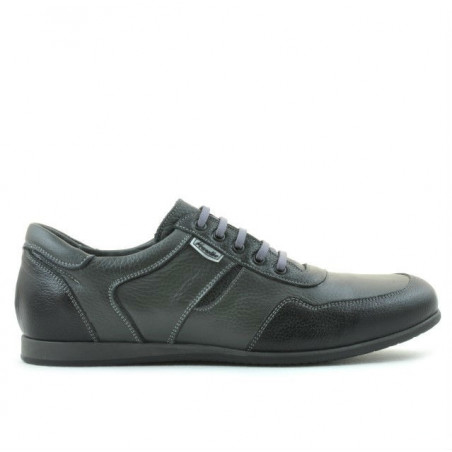 Herren Sportschuhe 860 schwarz+grau