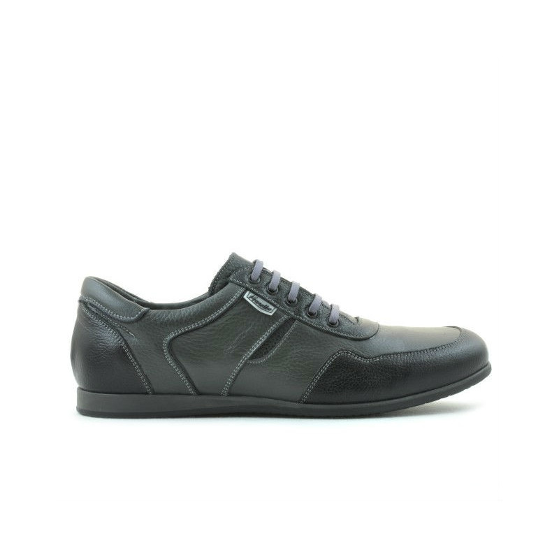 Herren Sportschuhe 860 schwarz+grau