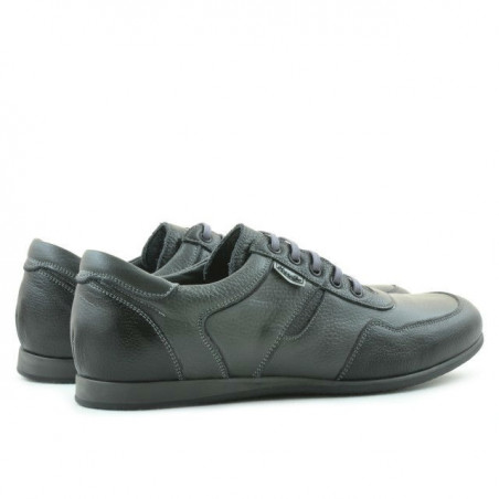 Herren Sportschuhe 860 schwarz+grau