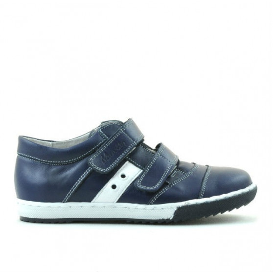 Kinderschuhe 134 Indigo+Weiß Kinderschuhe 134 Indigo+Weiß