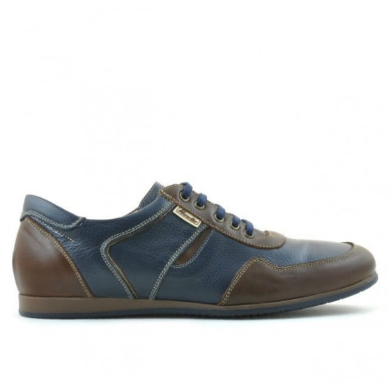 Herrensportschuhe 860 braun+indigo Herrensportschuhe 860 braun+indigo
