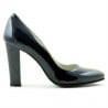 Elegante Damenschuhe 1214 Lack Indigo