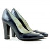 Elegante Damenschuhe 1214 Lack Indigo