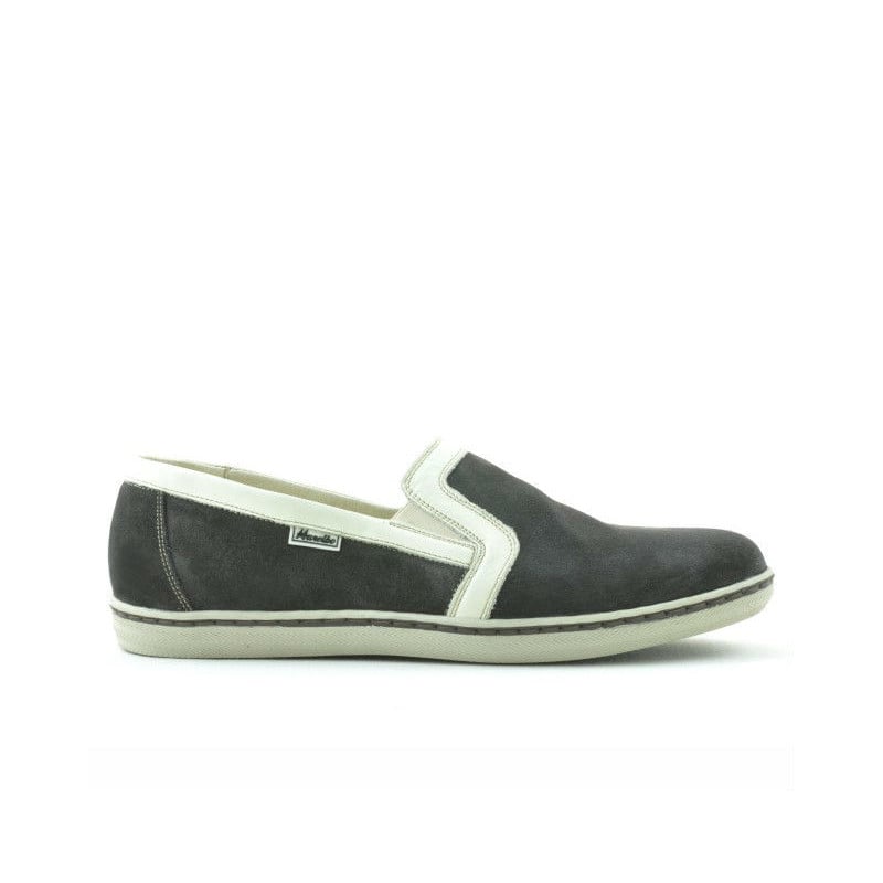 Herren-Casual-Schuhe 870 Tdm Velours (Testa di Moro)