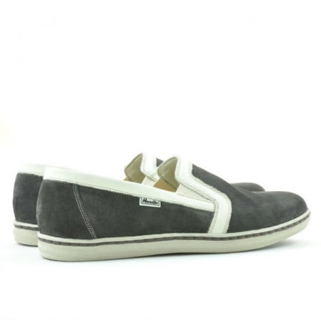 Herren-Casual-Schuhe 870 Tdm Velours (Testa di Moro)
