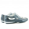 Herrenschuhe 718 indigo+weiß