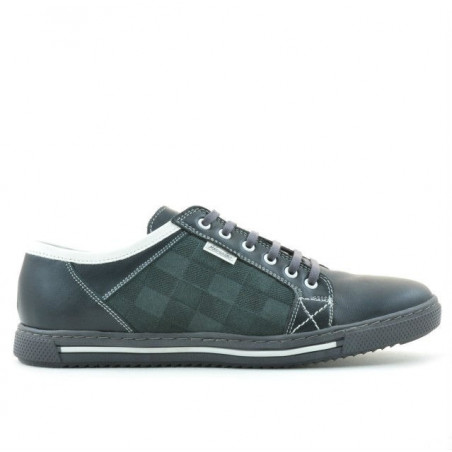 Herren Sportschuhe 851 grau+weiß