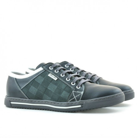 Herren Sportschuhe 851 grau+weiß