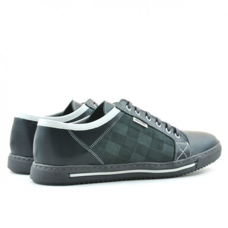Herren Sportschuhe 851 grau+weiß