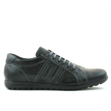 Herrensportschuh 747 schwarz