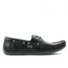Herren-Mokassins 778 schwarz+grau