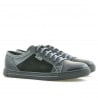 Herrensportschuhe 851 schwarz+grau