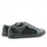 Herrensportschuhe 851 schwarz+grau