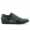 Herren Sportschuhe 747 schwarz+grau