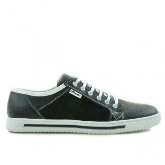 Herrensportschuhe 851 schwarz+weiß Herrensportschuhe 851 schwarz+weiß