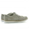 Herren Freizeitschuhe 866 sandfarben Velours