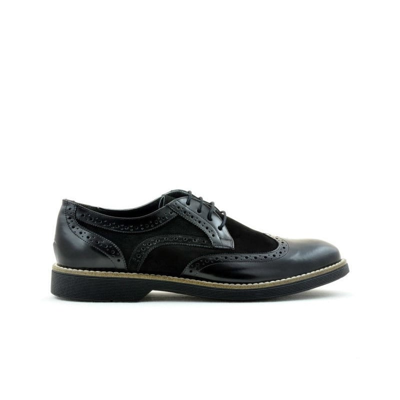 Herren Freizeitschuhe 826 in Schwarz Florantic kombiniert