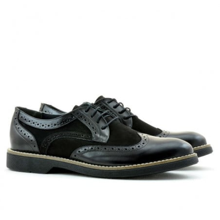 Herren Freizeitschuhe 826 in Schwarz Florantic kombiniert