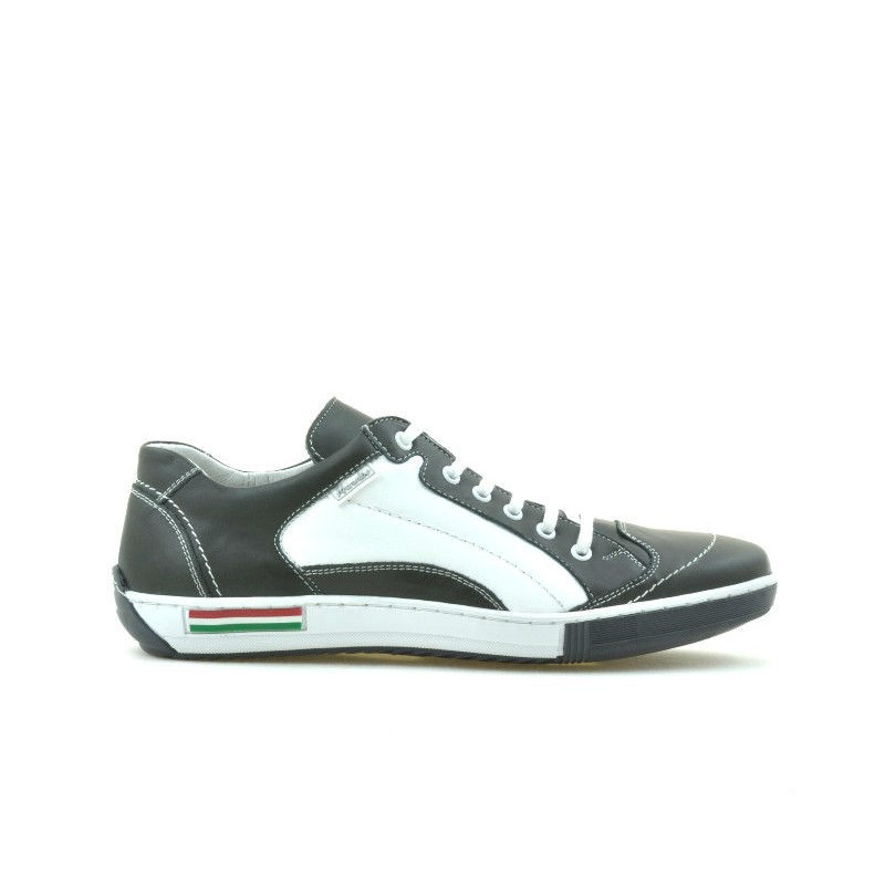 Herren Sportschuhe 707 grau+weiß