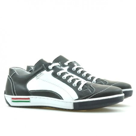 Herren Sportschuhe 707 grau+weiß