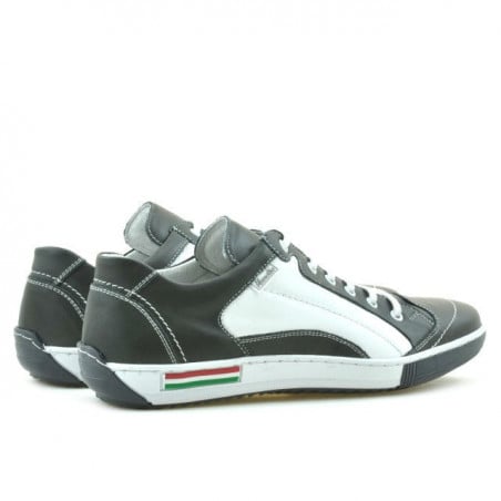 Herren Sportschuhe 707 grau+weiß